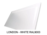 Receveur de douche extra plat, grande taille, caniveau, évacuation grande largeur : L. 110 à 300 cm x l. 70 à 100 cm, résine Akrytan® anti glissant, 10 couleurs, Livraison offerte